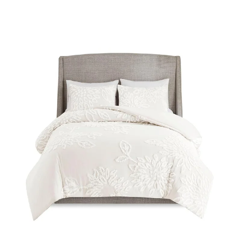 Weekend Steals and Deals 100% Cotton Veronica Duvet Cover Set -3 pcs. (King/Cal King)