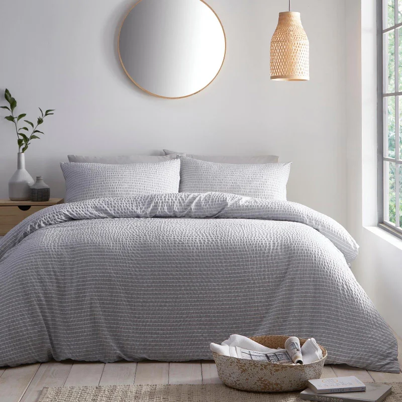 Weekend Steal of the Day Altro Seersucker Duvet Cover Set