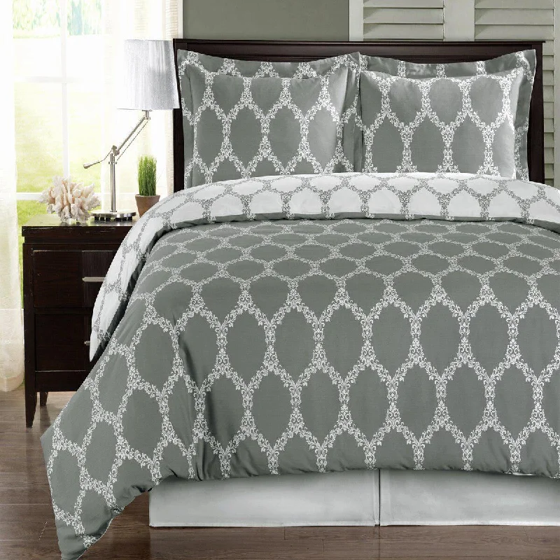 Sale of the Year Brooksfield 100% Cotton Duvet Cover Set