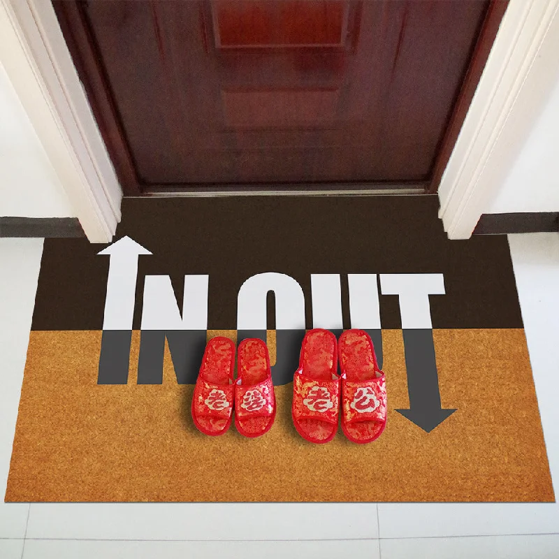 Weekend Special Shopping Event Anti-Slip Door Mat(312)-IN & OUT