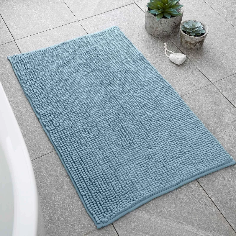 Extra Discount Bobble Bath Mat Blue