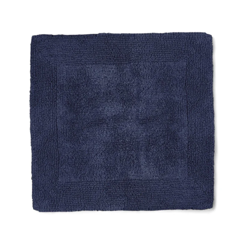 Exclusive Offer Elegance Reversible Shower Mat Navy