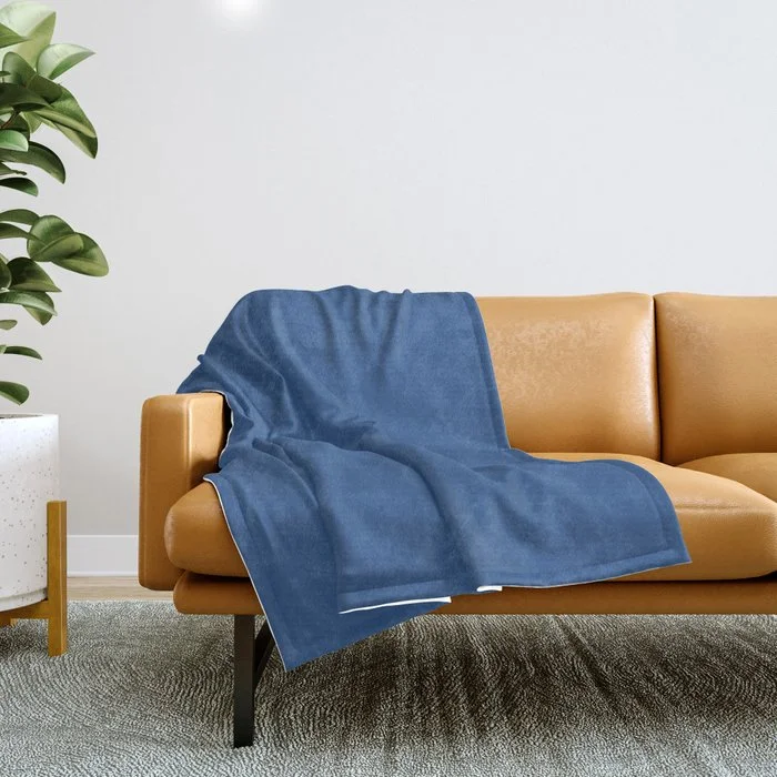 Weekend Flash Offers Behr Flashy Sapphire - Deep Blue P520-7 Solid Color Throw Blanket Weekend Flash Offers Behr Flashy Sapphire - Deep Blue P520-7 Solid Color Throw Blanket
