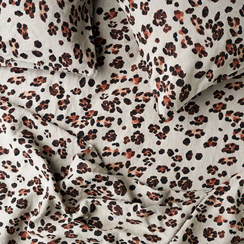 Weekend Shopping Deals Galore SHIPS LATE NOVEMBER - Leopard Fitted Sheet