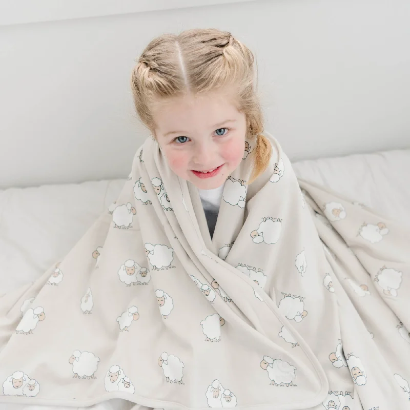 Limited-Time Discount Toddler Blanket, 4 Season® Merino Wool & Organic Cotton Blanket, 52.5" x 40", Sheep Limited-Time Discount Toddler Blanket, 4 Season® Merino Wool & Organic Cotton Blanket, 52.5" x 40", Sheep